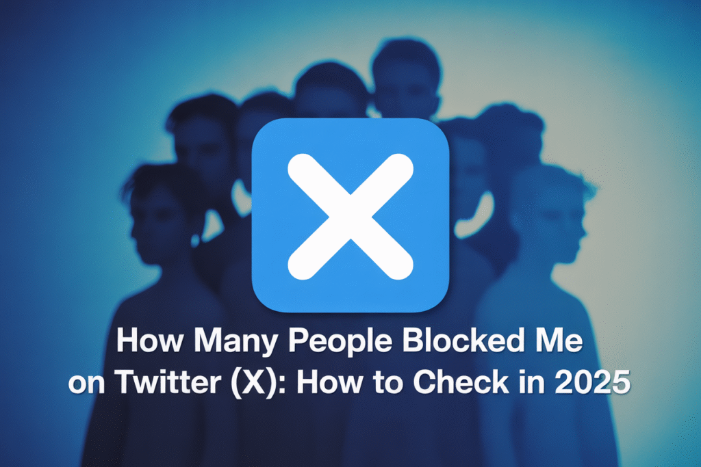 How Many People Blocked Me on Twitter