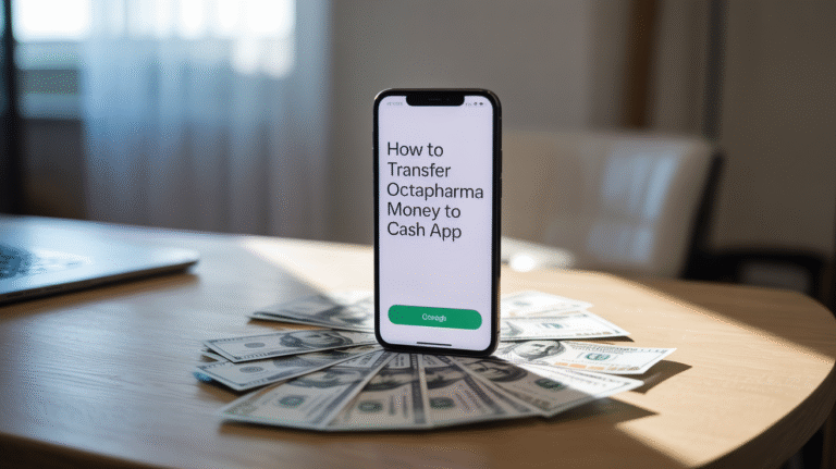 How To Transfer Octapharma Money To Cash App