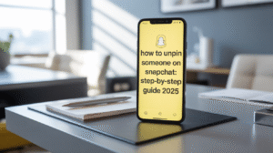 How to Unpin Someone on Snapchat: Step-by-Step Guide 2025