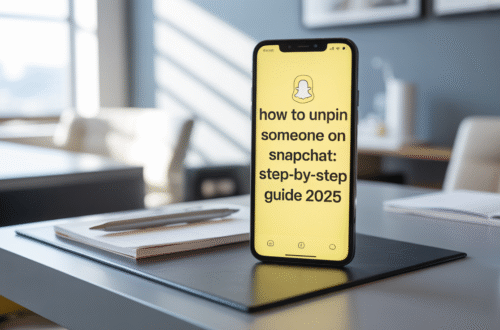 How to Unpin Someone on Snapchat