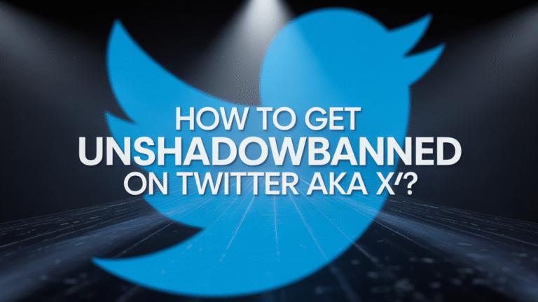 How to Get Unshadowbanned on Twitter