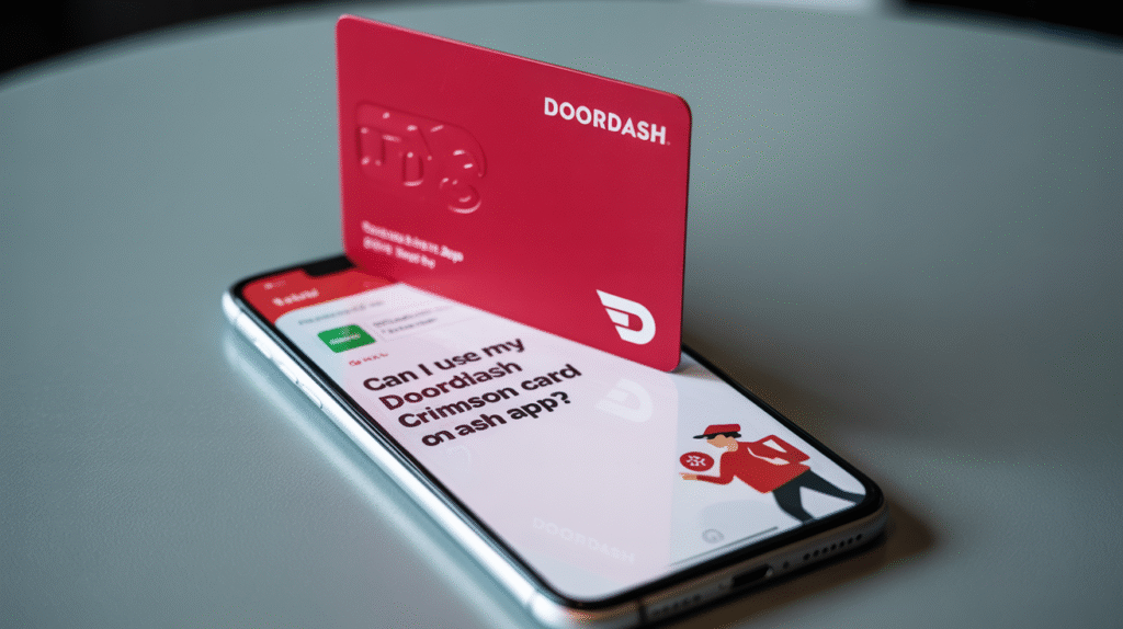 Can I Use My DoorDash Crimson Card On Cash App