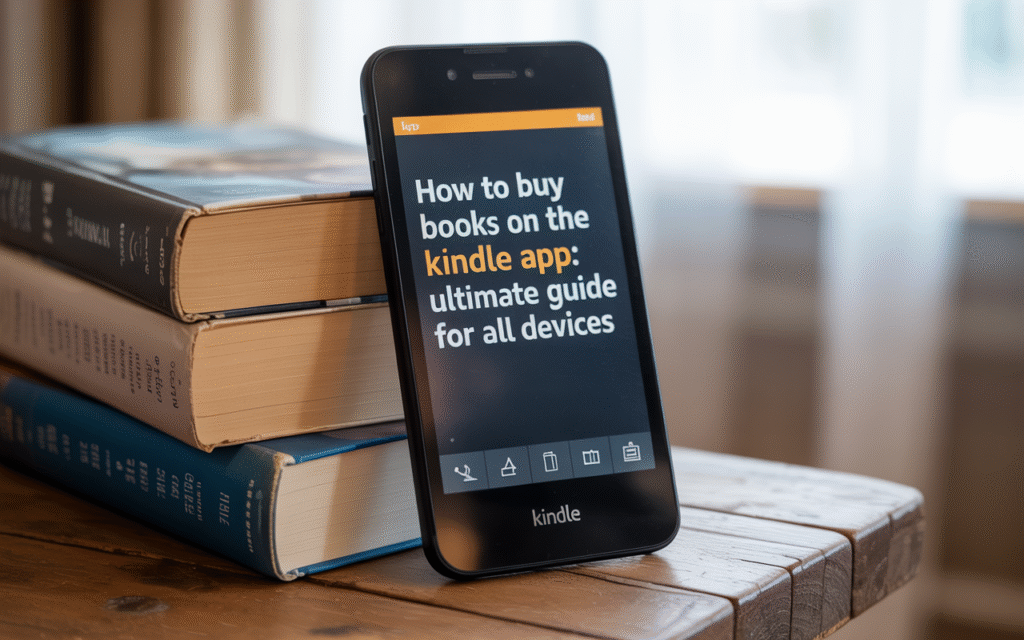 How to Buy Books on the Kindle App