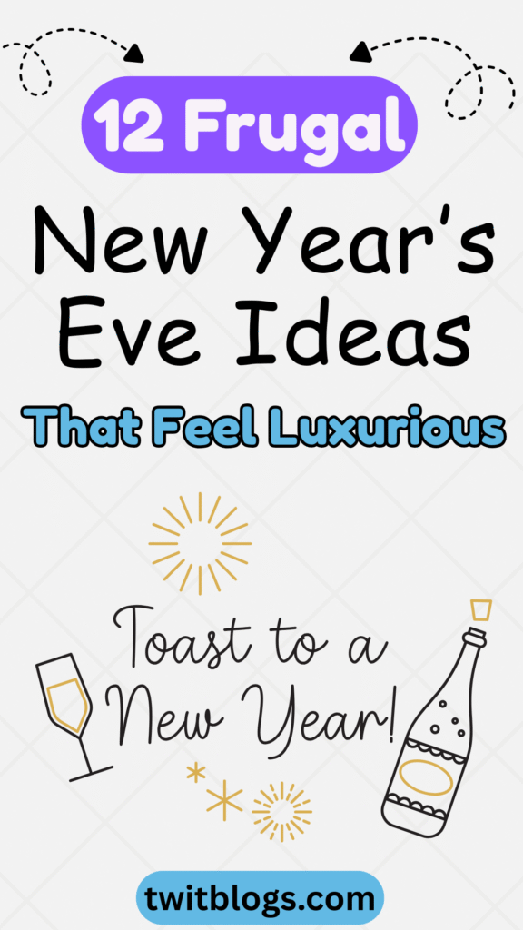 12 Frugal New Year’s Eve Ideas That Still Feel Luxurious