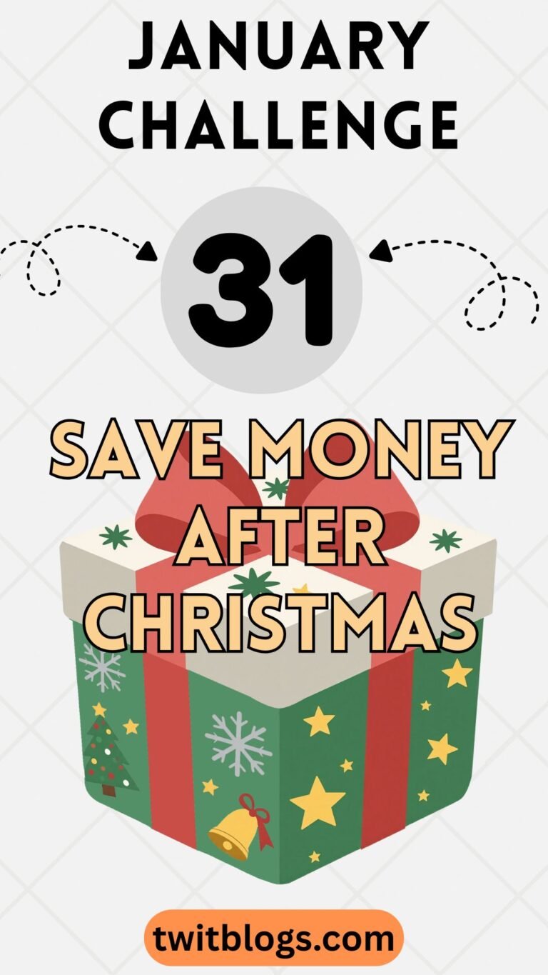 January Savings Challenge