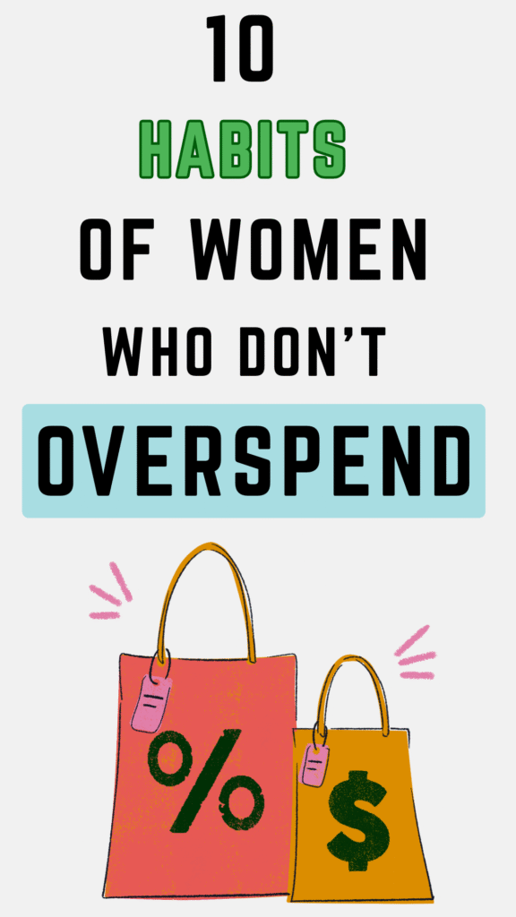 10 Habits of Women Who Don’t Overspend
