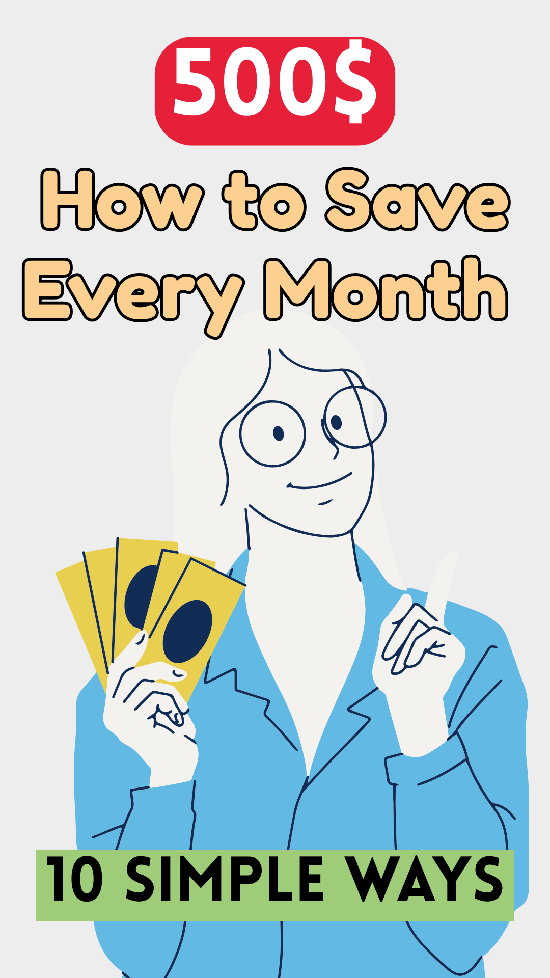 How to Save $500 Every Month The Simple Way