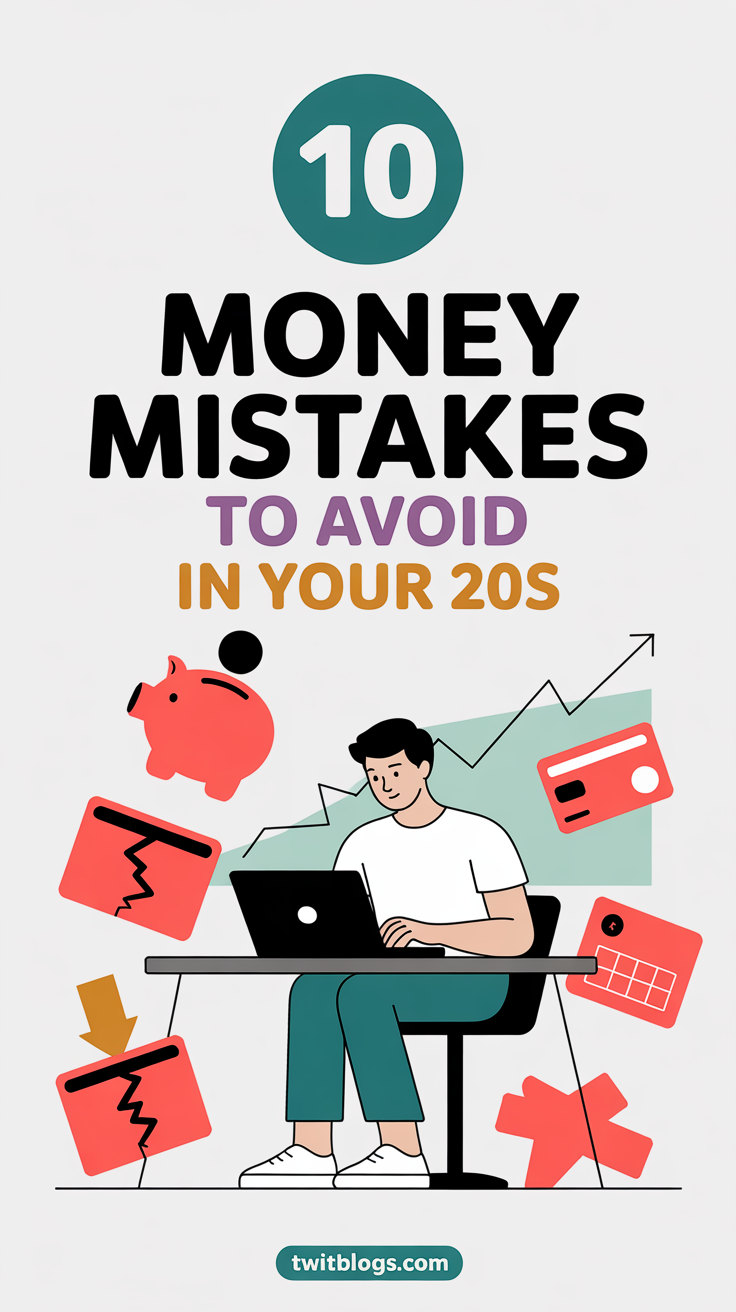 10 Money Mistakes to AVOID In Your 20s