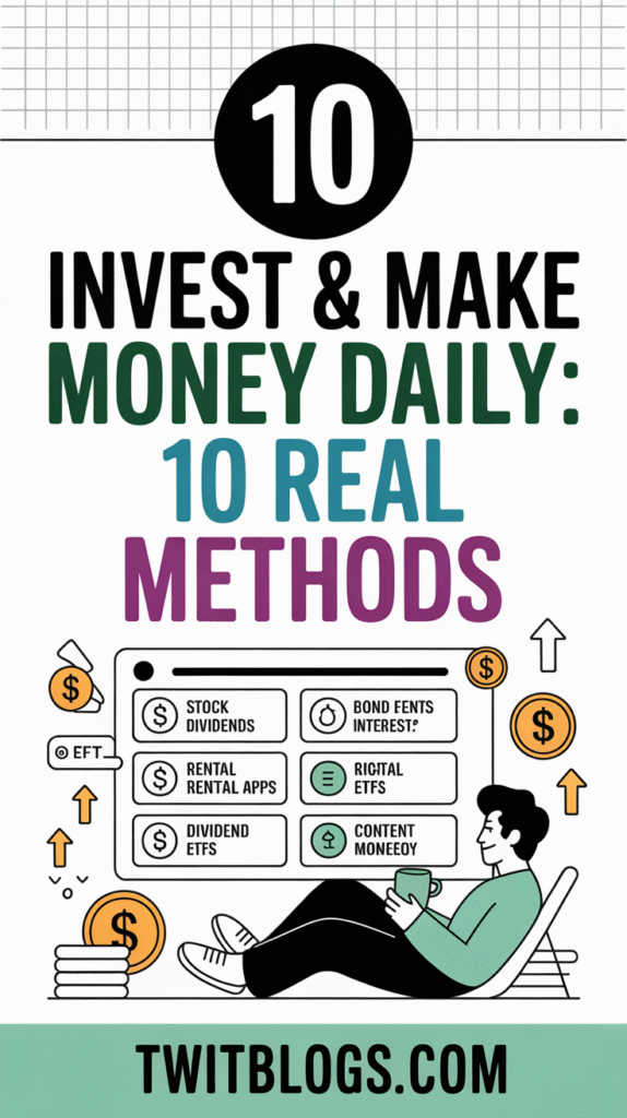 How to Invest and Make Money Daily