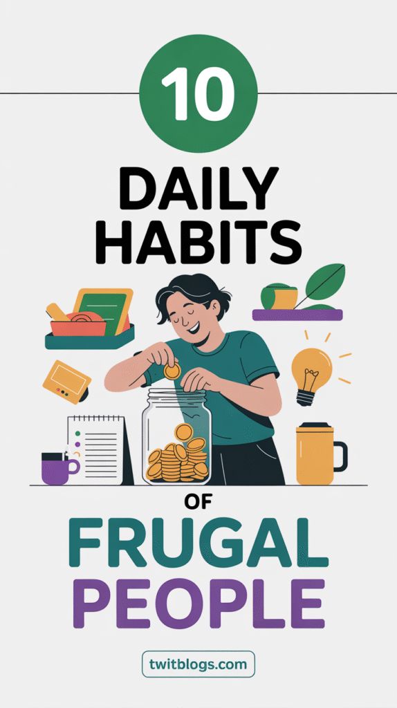 10 Daily Habits of Frugal People