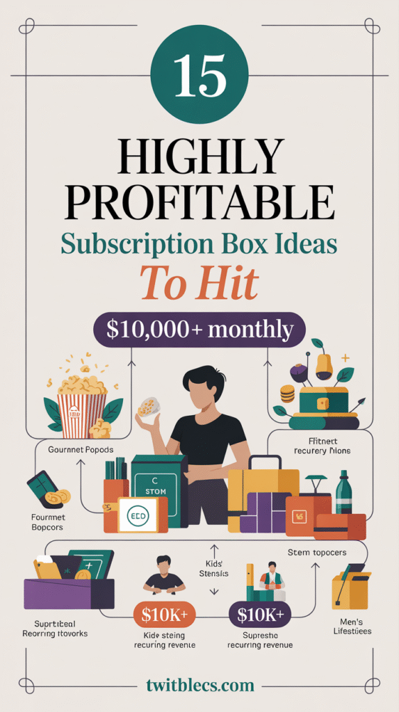 15 Highly Profitable Subscription Boxes To Make $10,000+ a Month!
