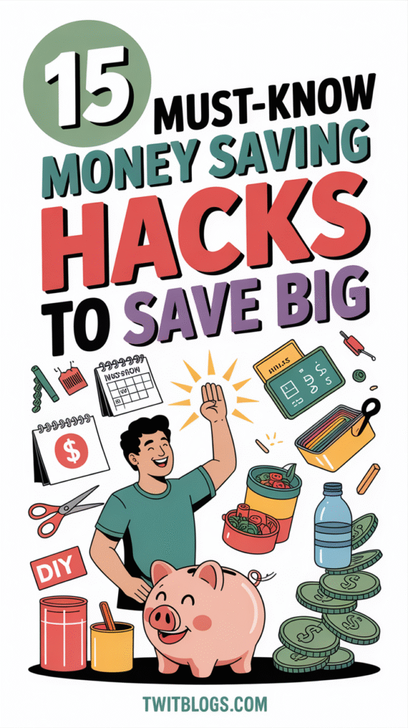 15 Money Saving Hacks You Need to Know