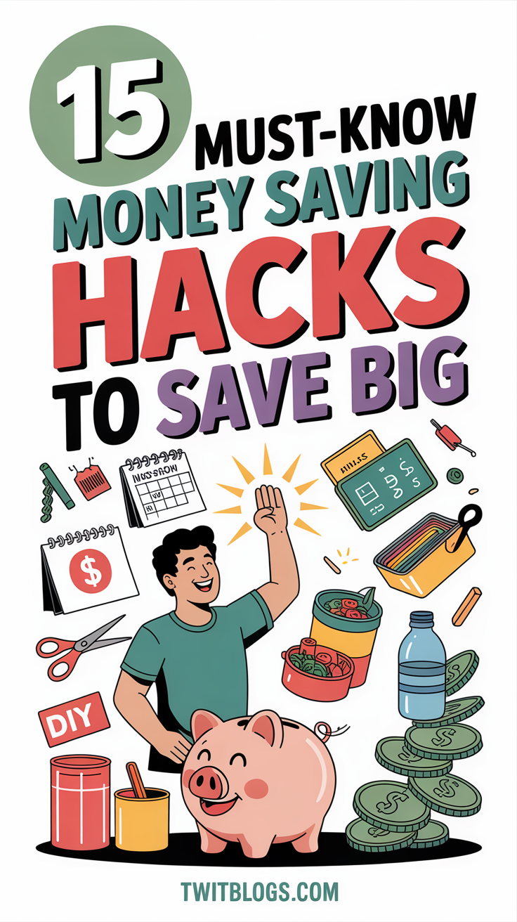 15 Money Saving Hacks You Need to Know