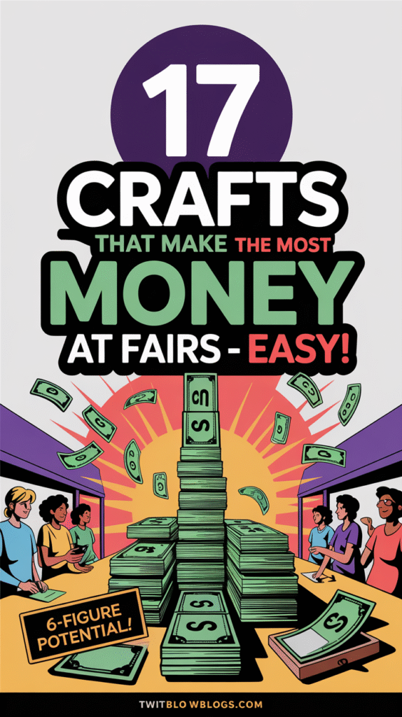 17 Super Easy Crafts To Sell at Craft Fairs (And Make 6 Figures a Year!)