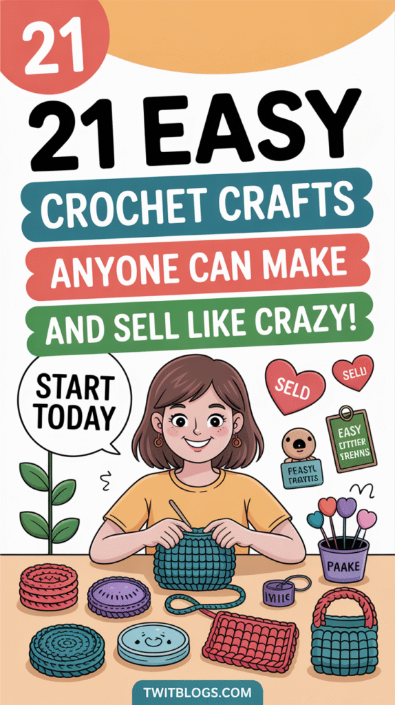21 In Demand Crochet Crafts That Sell Like Crazy Online