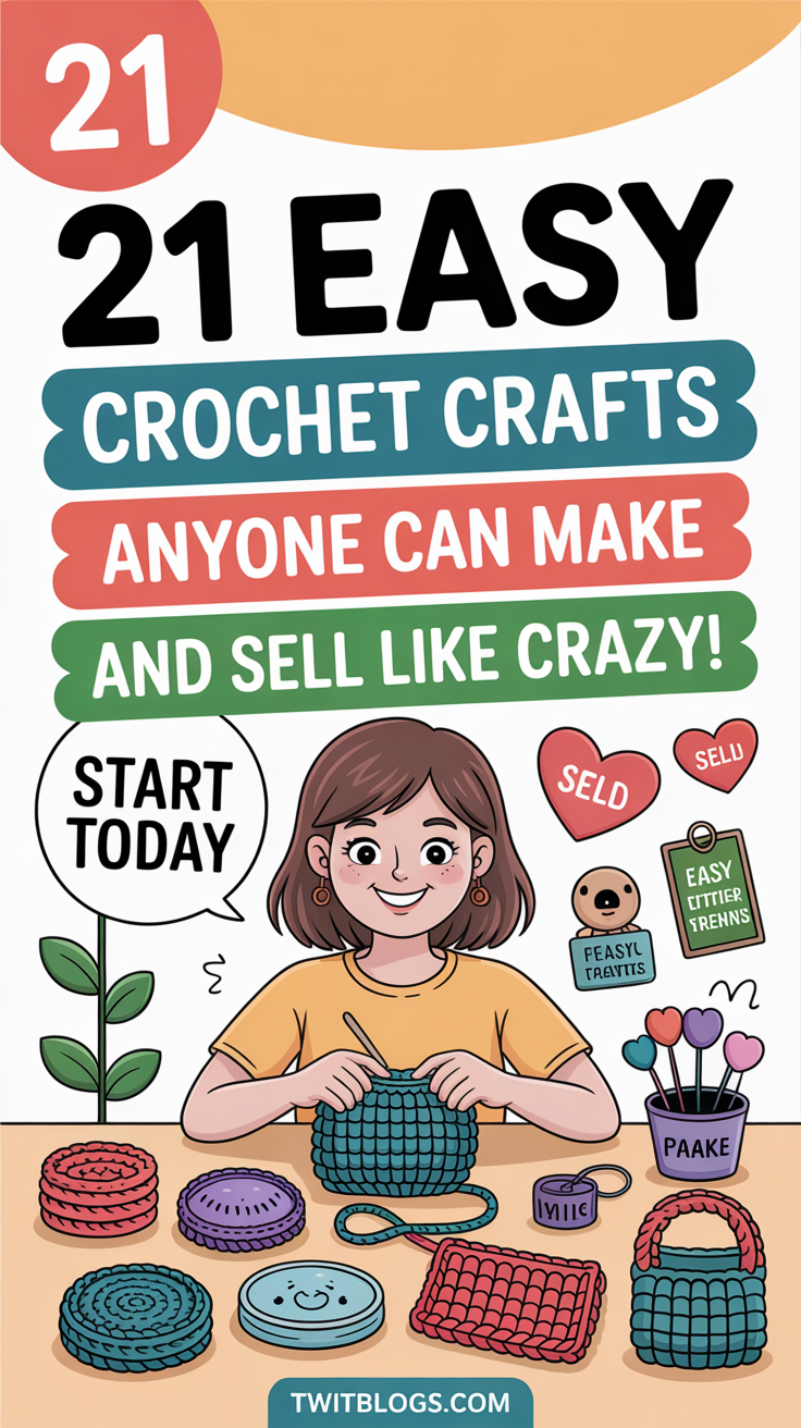 21 In Demand Crochet Crafts That Sell Like Crazy Online